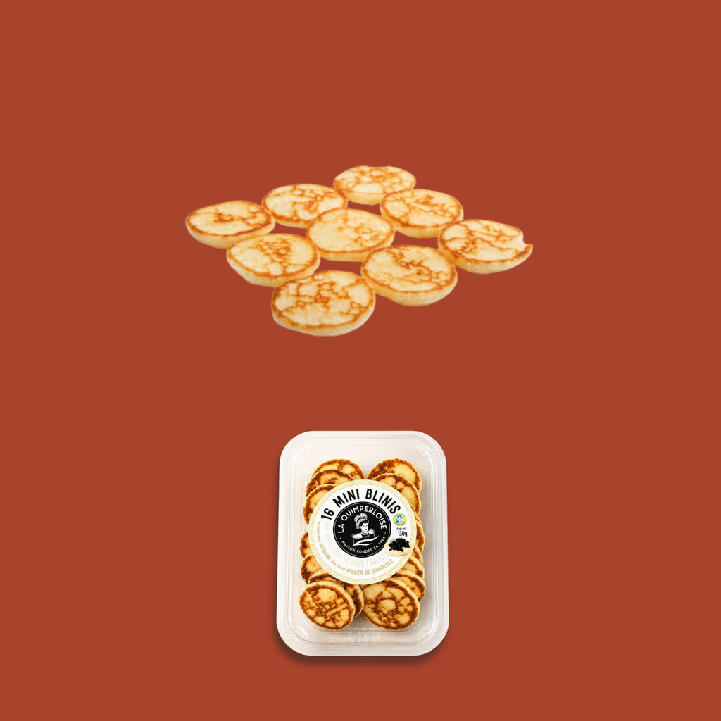 Mini Blinis – blinis with pack of 16