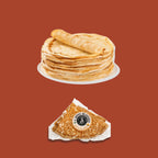Breton Crêpes – stack of crepes with pack of 6
